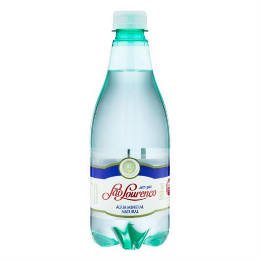 AGUA SAO LOURENCO S GAS PET 510ML