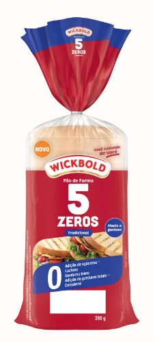 PAO FORMA TRADICIONAL 5 ZEROS 350G