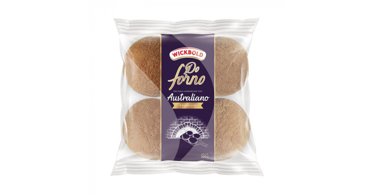 PAO HAMB WICK AUSTRALIANO 320G