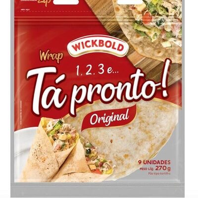 TORTILHA TA PRONTO WB ORIGINAL 270G