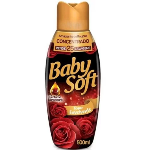 AMAC CONC BABY SOFT 500ML DESEJO VERM