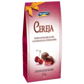 BOMBOM DE CHOC CEREJA RECH MONT. 55G