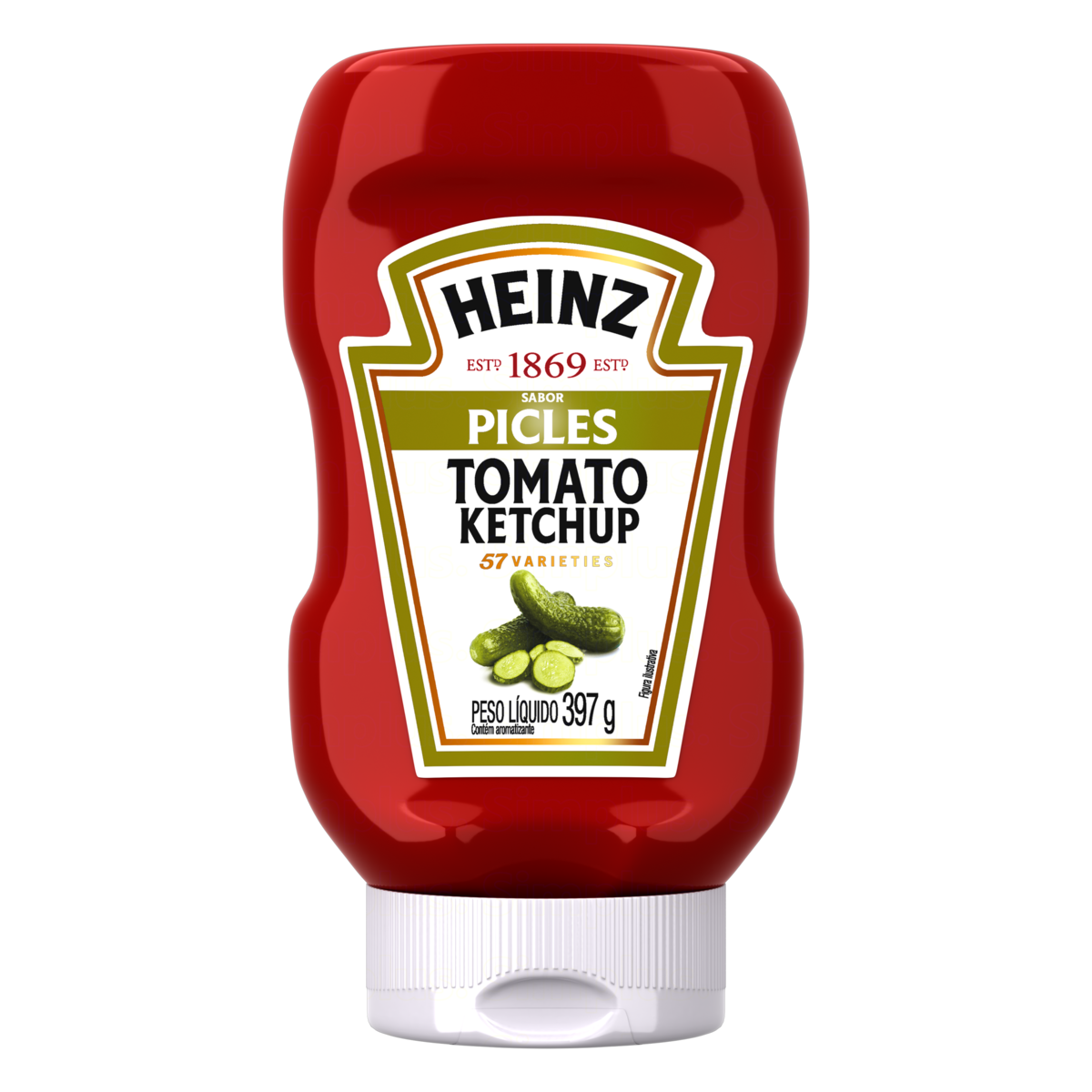 KETCHUP HEINZ SABOR PICLES 397G