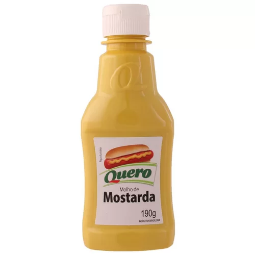 MOLHO MOSTARDA QUERO 190G