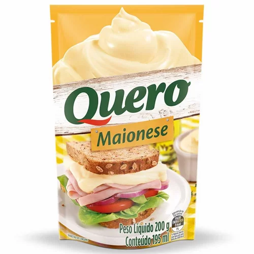 MAIONESE QUERO POUCH 200G