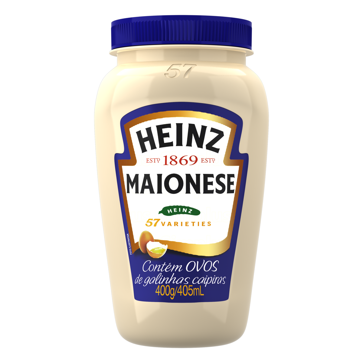 MAIONESE HEINZ TRADICIONAL 400 G