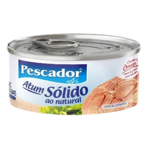 ATUM PESCADOR SOLIDO NAT 140GR 24 UN A CAMIL .