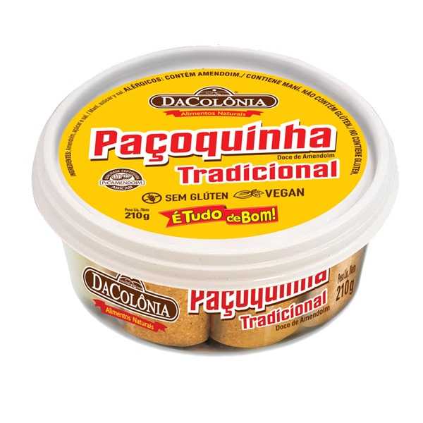 PACOCA ROLHA DACOLONIA 210G