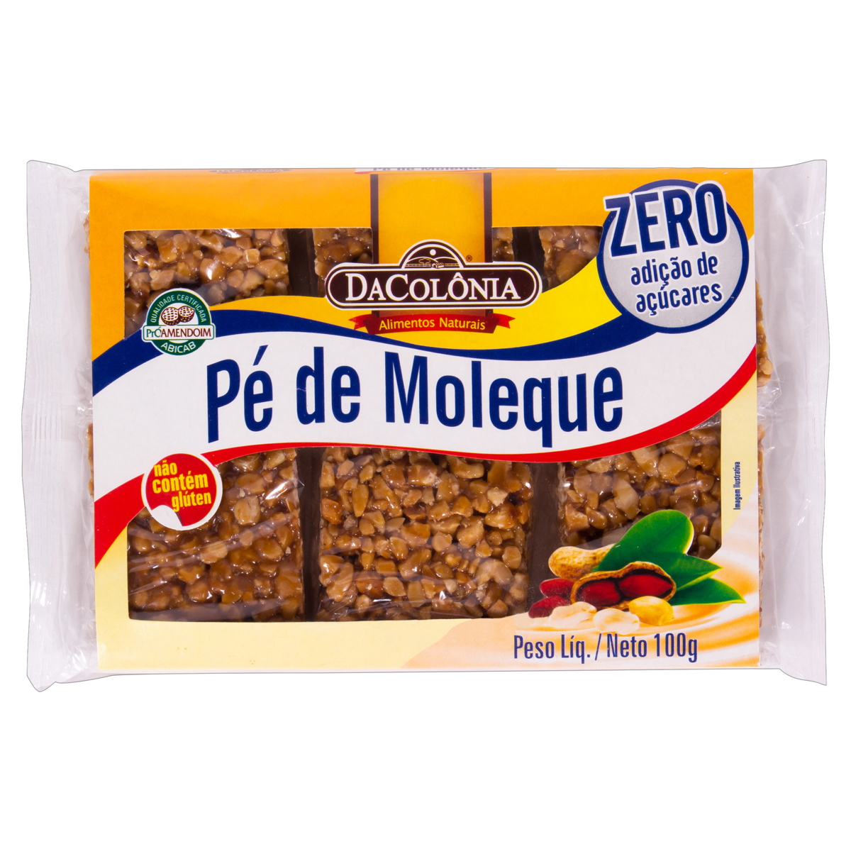 PE DE MOLEQUE ZERO 100G DACOLO