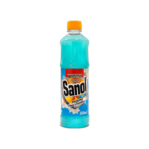 DESINFETANTE LEITOSO SANOL TALCO 500ML