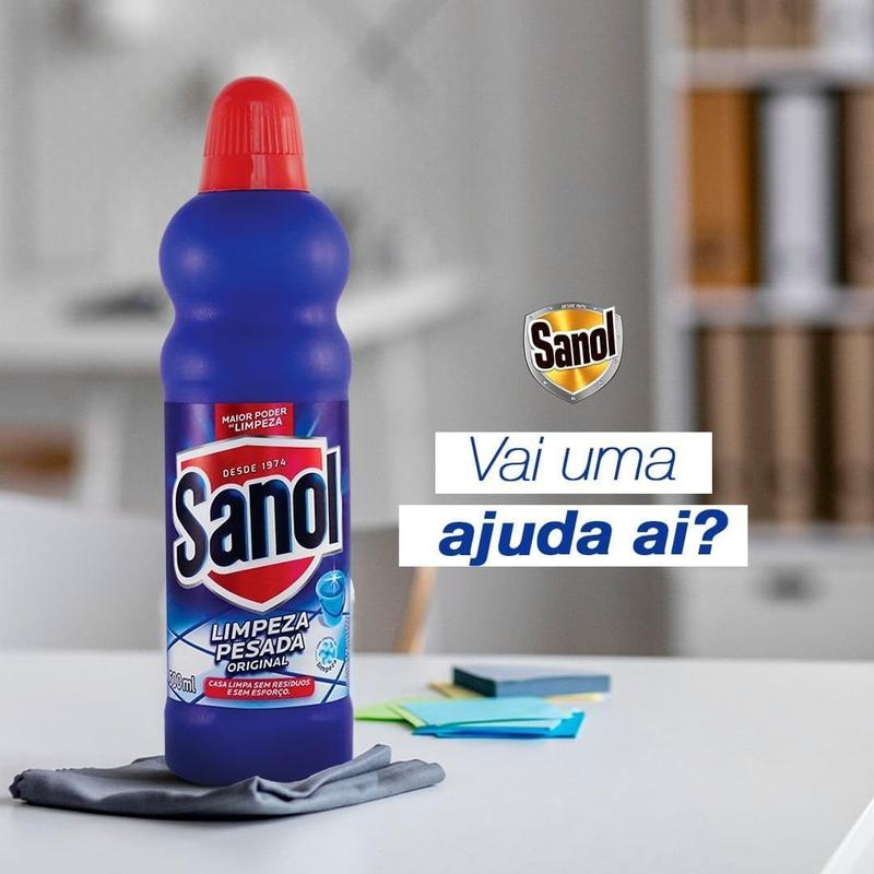LIMPEZA PESADA SANOL ORIGINAL 500ML