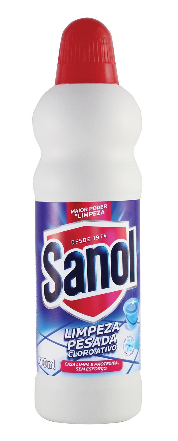LIMPEZA PESADA SANOL CLORO ATIVO 500ML