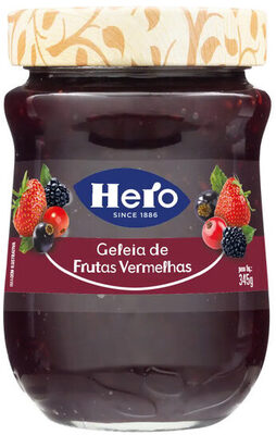 GELEIA DE FRUTAS VERMEHAS HERO 345G