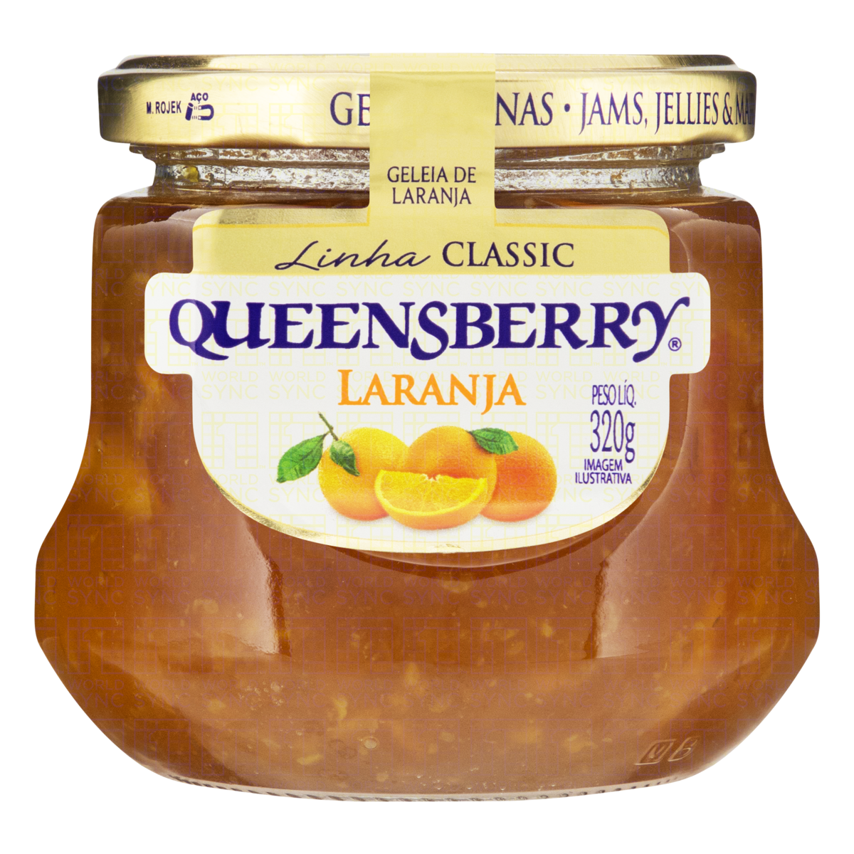 GELEIA QB CLASSIC LARANJA 320G