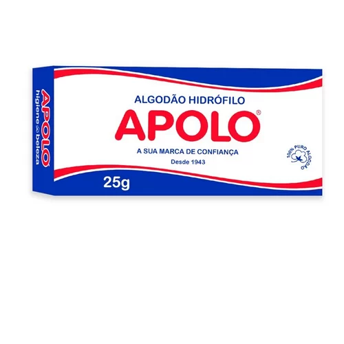 ALGODAO APOLO CAIXA 25G