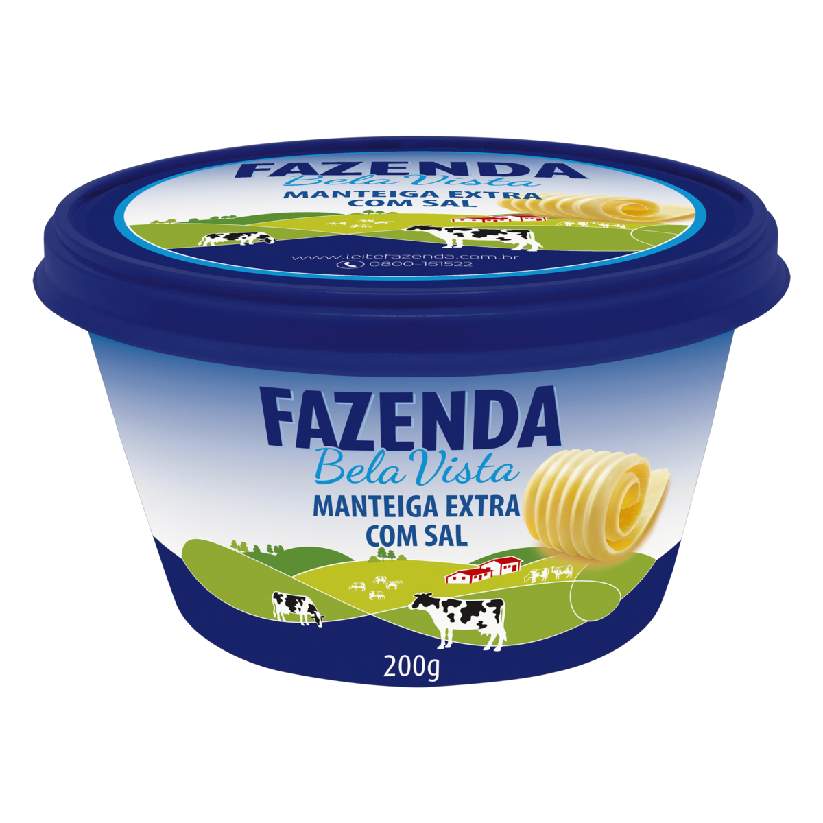 MANTEIGA EXTRA COM SAL 200G