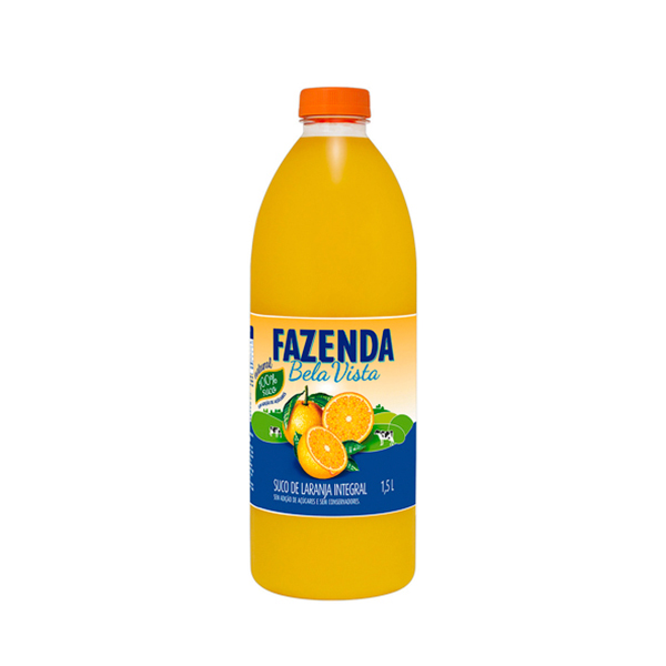 SUCO DE LARANJA INTEGRAL 1,5L