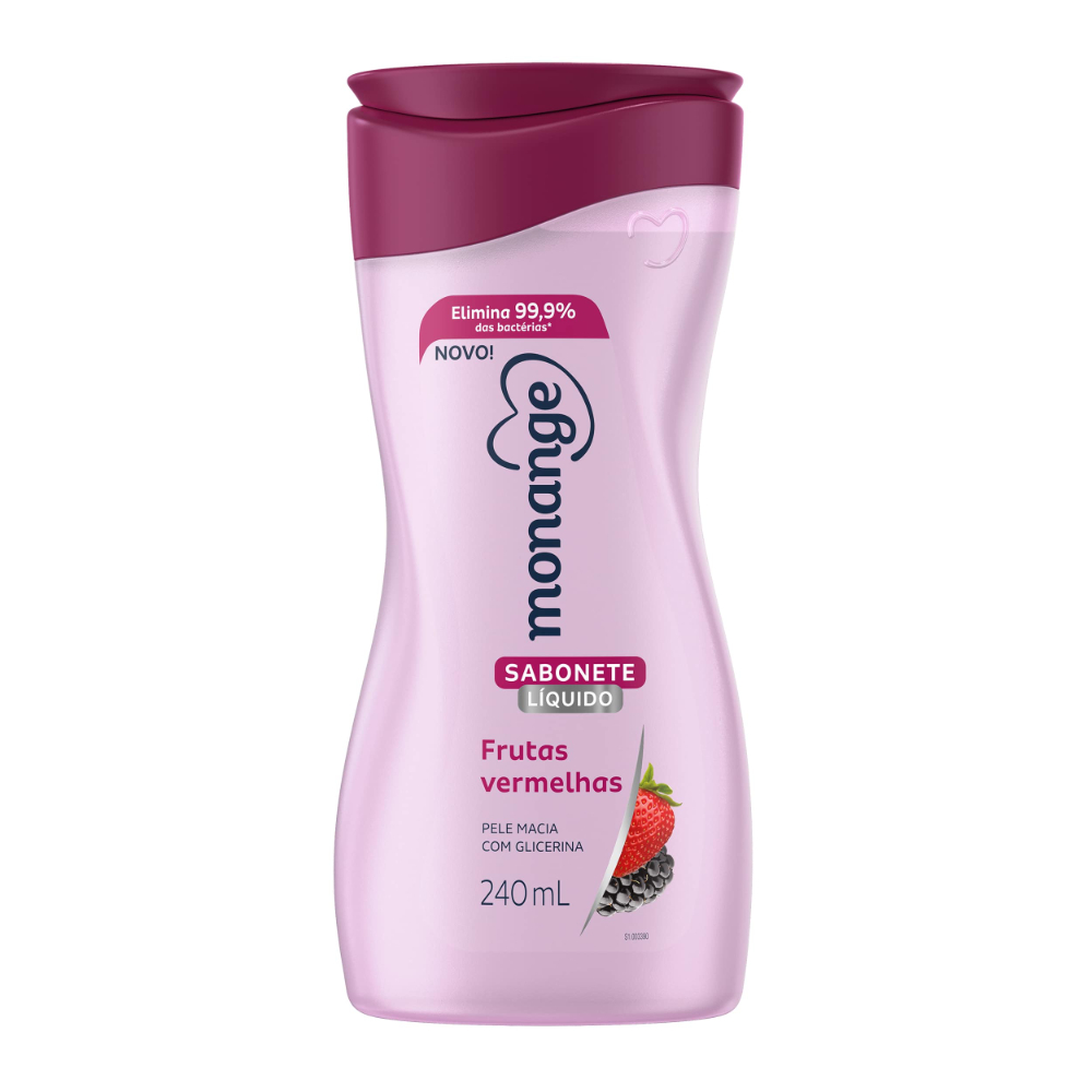 SABON LIQ MONANGE 240ML FRUTAS VERME