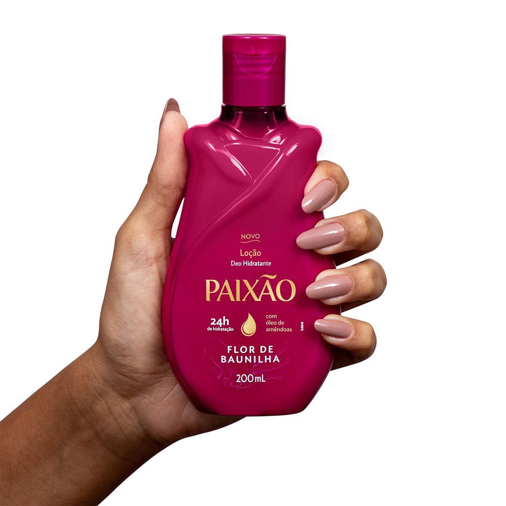 CR HIDRAT PAIXAO 200ML FLOR/BAUNILHA
