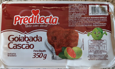 GOIABADA PREDILECTA CASCAO 350G