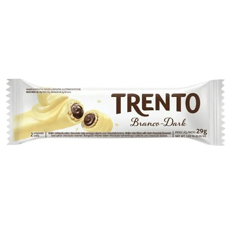 CHOC TRENTO 29G CHOC BRANCO DARK