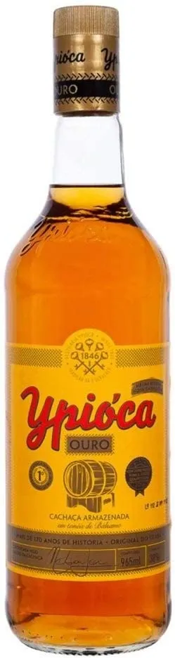 CACHACA YPIOCA OURO 965ML VIDRO