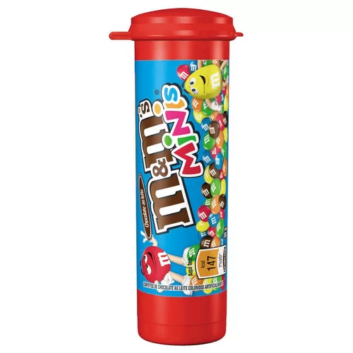 CONFEITO MM TUBO 30GR MARS CHOCOLATE