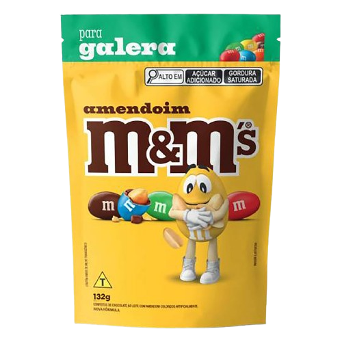 MMS AMENDOIM POUCH 132G