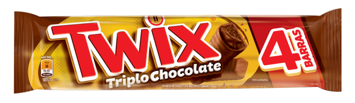 TWIX TRIPLO CHOCOLATE 80G