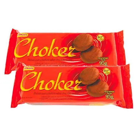 BISCOITO CHOKER CHOCOLATE 95G