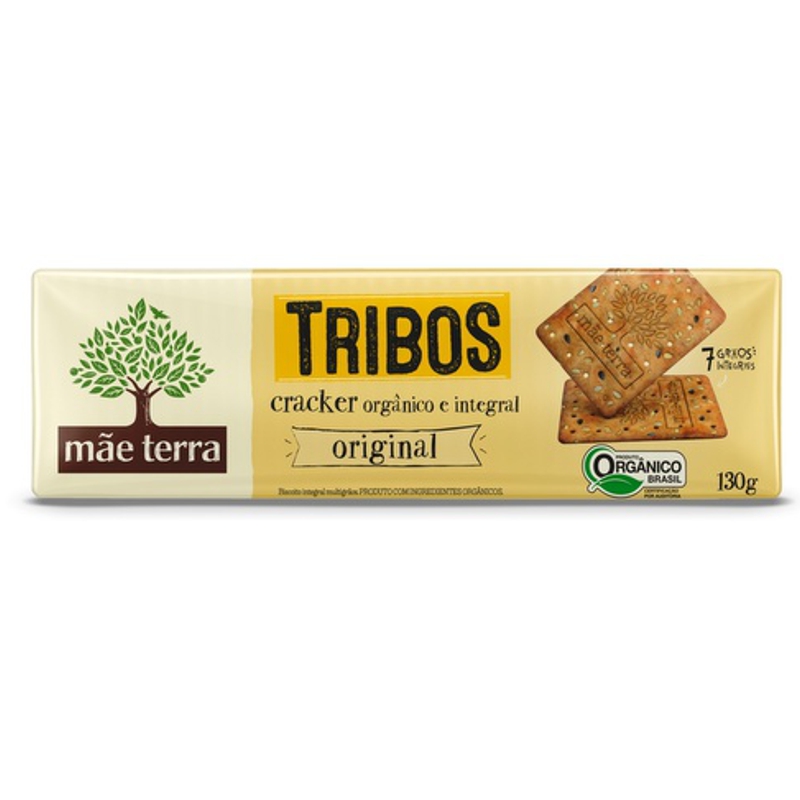 TRIBOS CRACKER ORGANICO MULTIGRAOS 130G