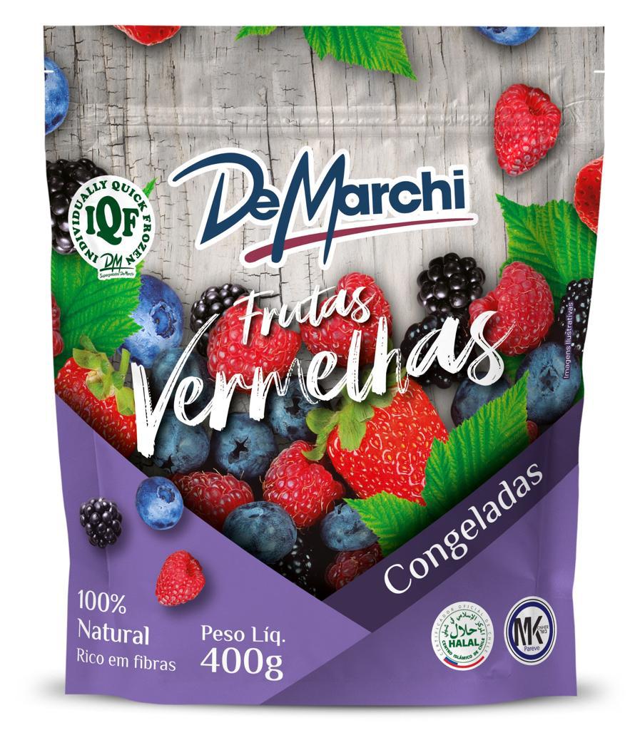 IQF FRUTAS VERMELHAS CONGELADO POUCH 400G