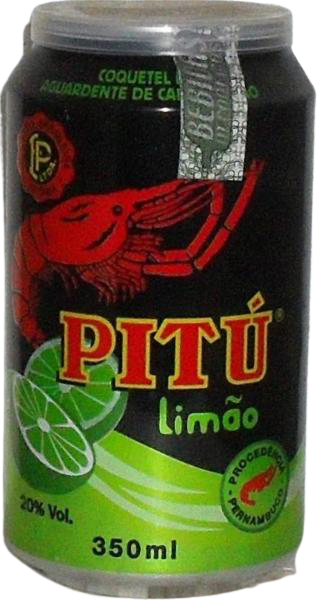 BEB AGUARD PITU LIMAO LATA 350ML