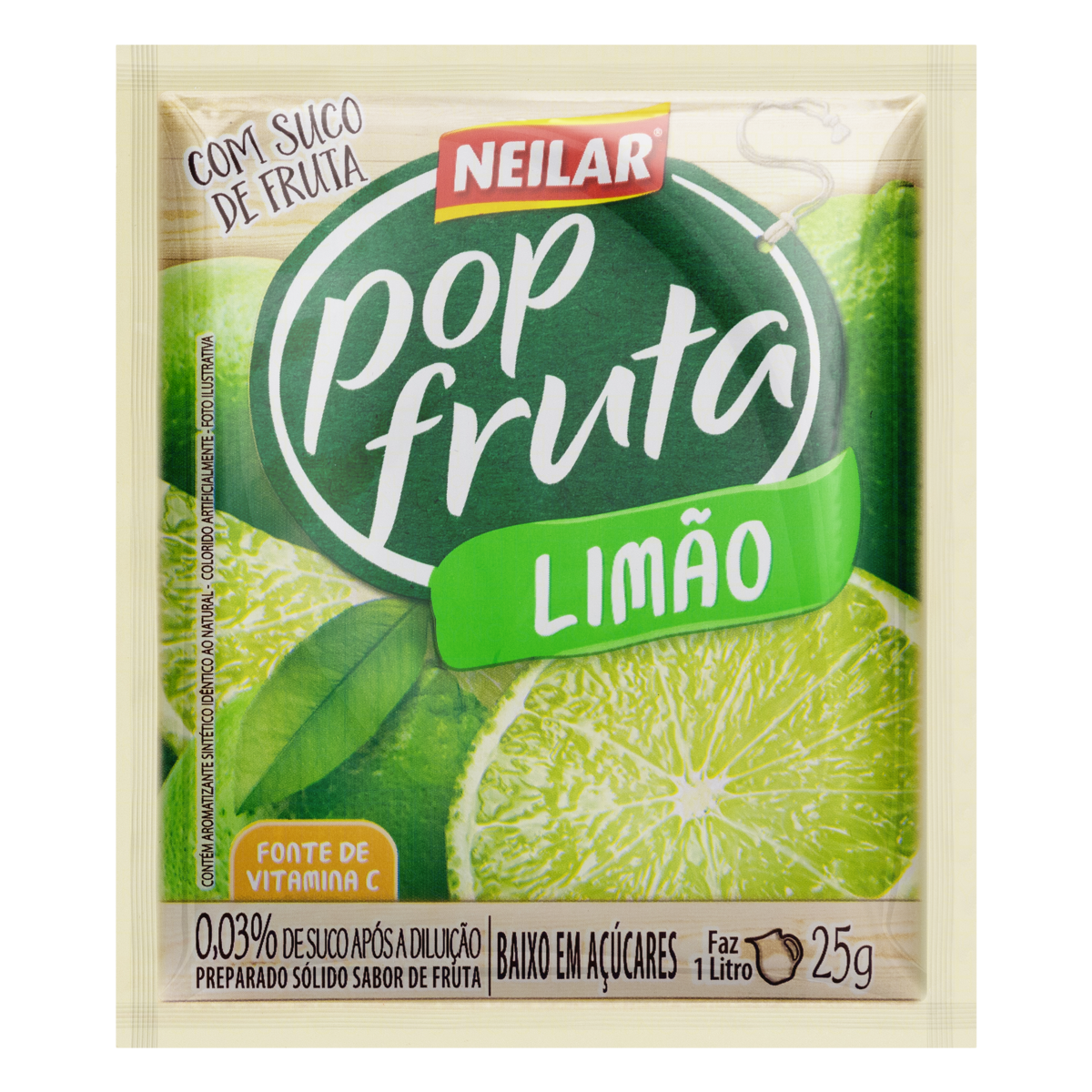 SUCO EM PO LIMAO 25G NEILAR