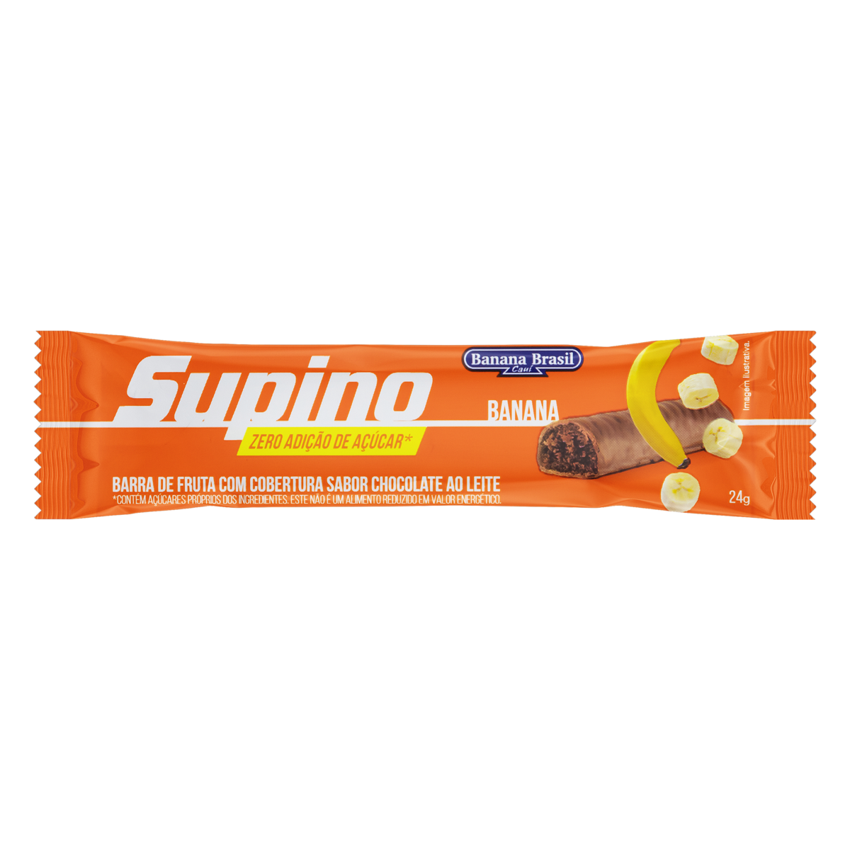 SUPINO LIGHT BANANA AO LEITE 24G
