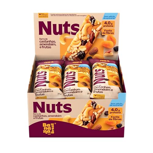 BARRA NUTS E FRUTAS 25G
