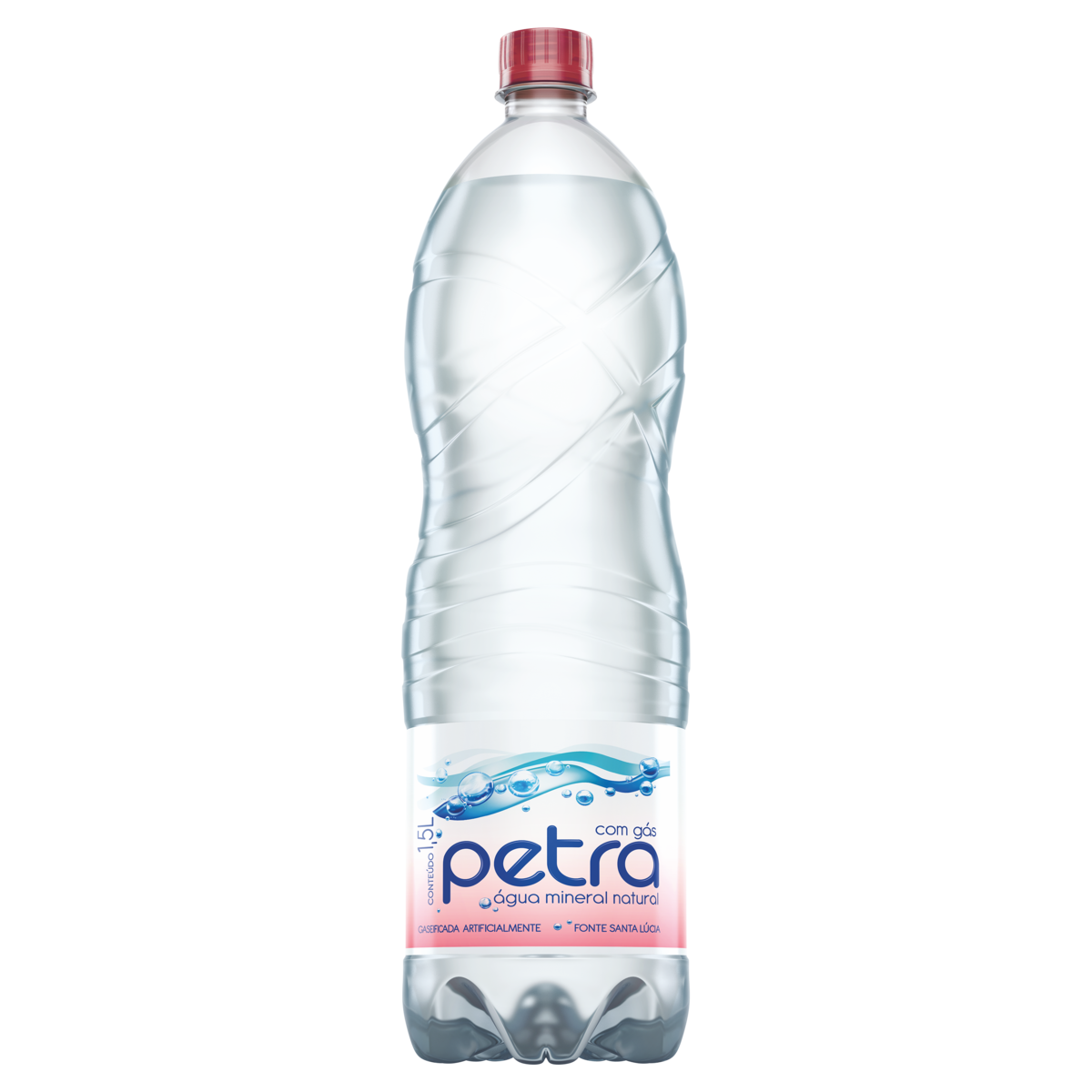 AGUA MINERAL PETRA 1,5L  COM GAS