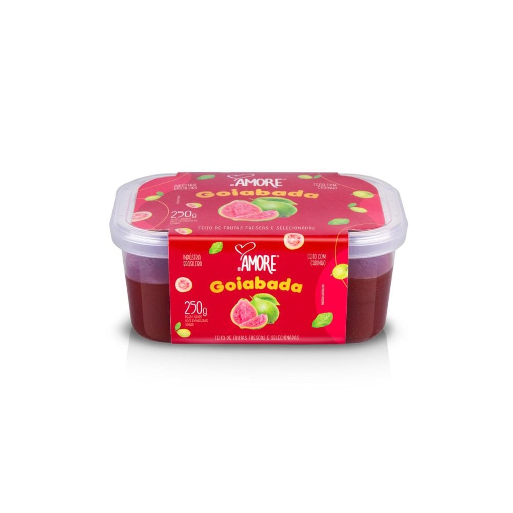 GOIABADA LISA 250G BANDEJA AMO