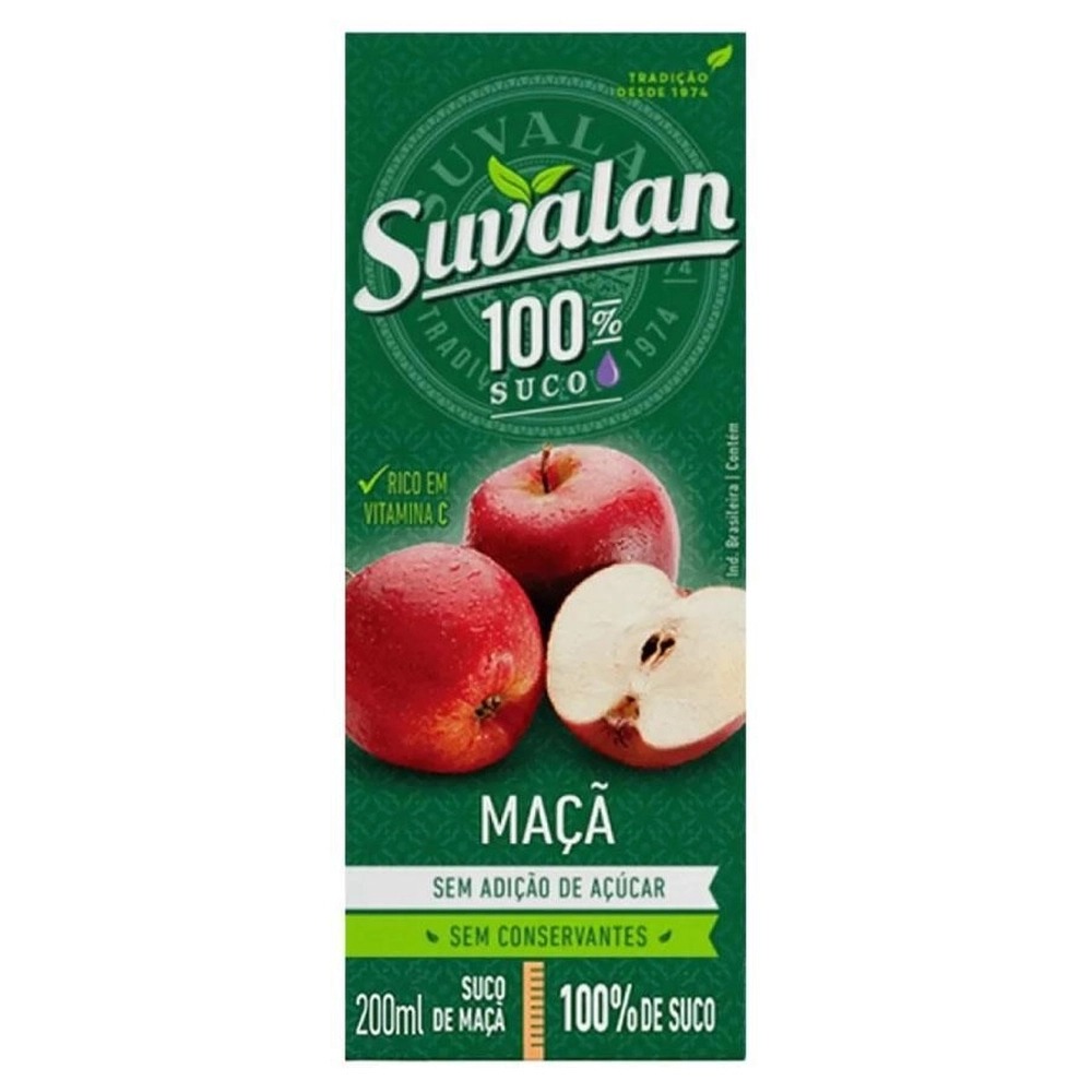 SUCO SUVALAN MACA S/ ACUCAR 200 ML