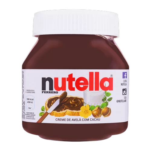 CREME NUTELLA 650GR FERRERO AVELA