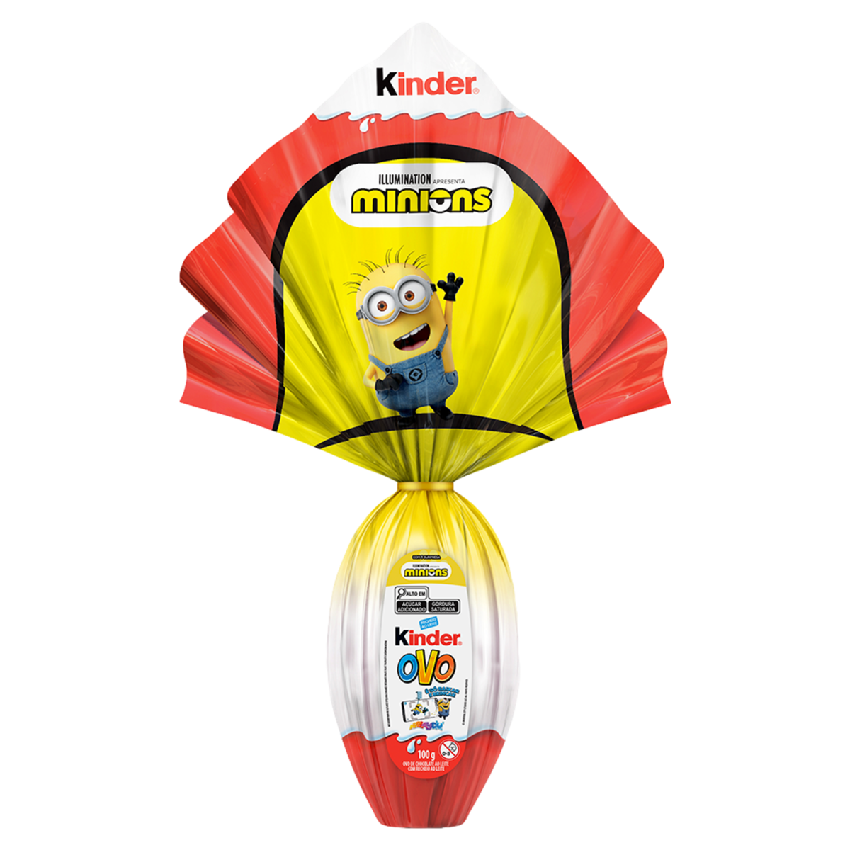 OVO DE PASCOA KINDER OVO MINIONS  100G