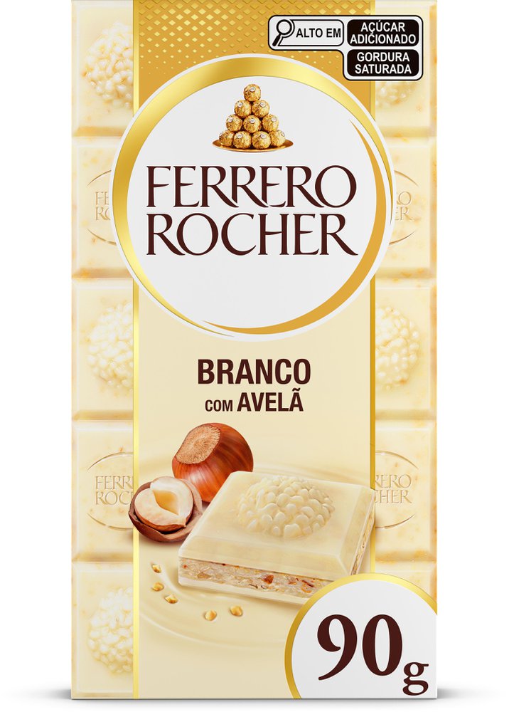 TABLETE ROCHER BRANCO 90G