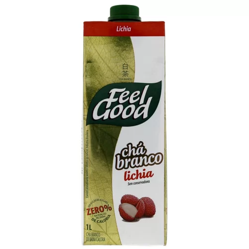 BEB.CHA FEEL GOOD TP.BRANCO C/LICHIA 1L