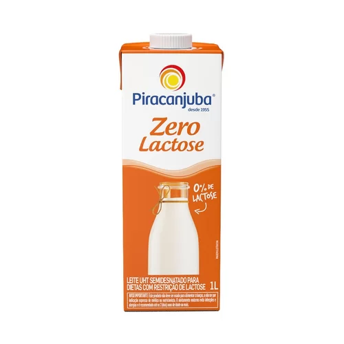 PIRACANJUBA ZERO LACTOSE SEMID