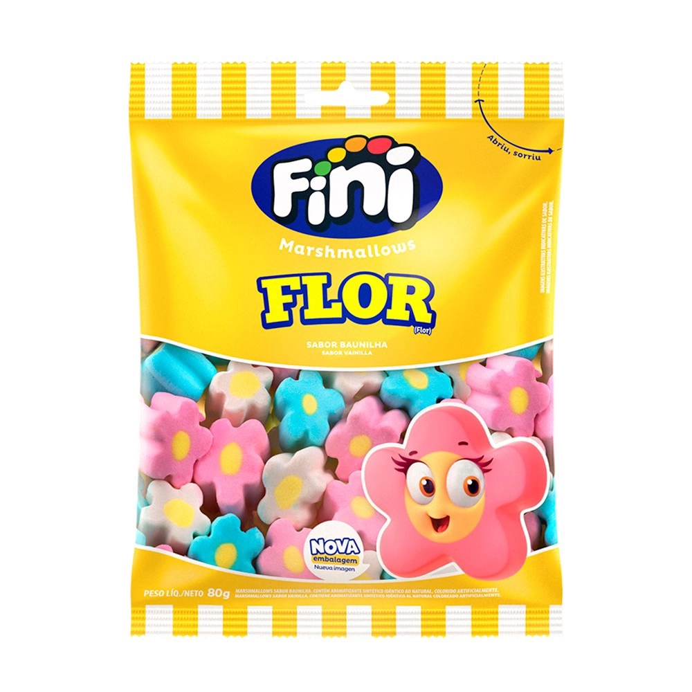 FINI MARSHMALLOWS FLOR 80G
