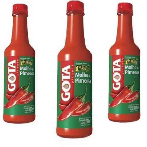 MOLHO PIMENTA VERM.GOTA PET 150ML