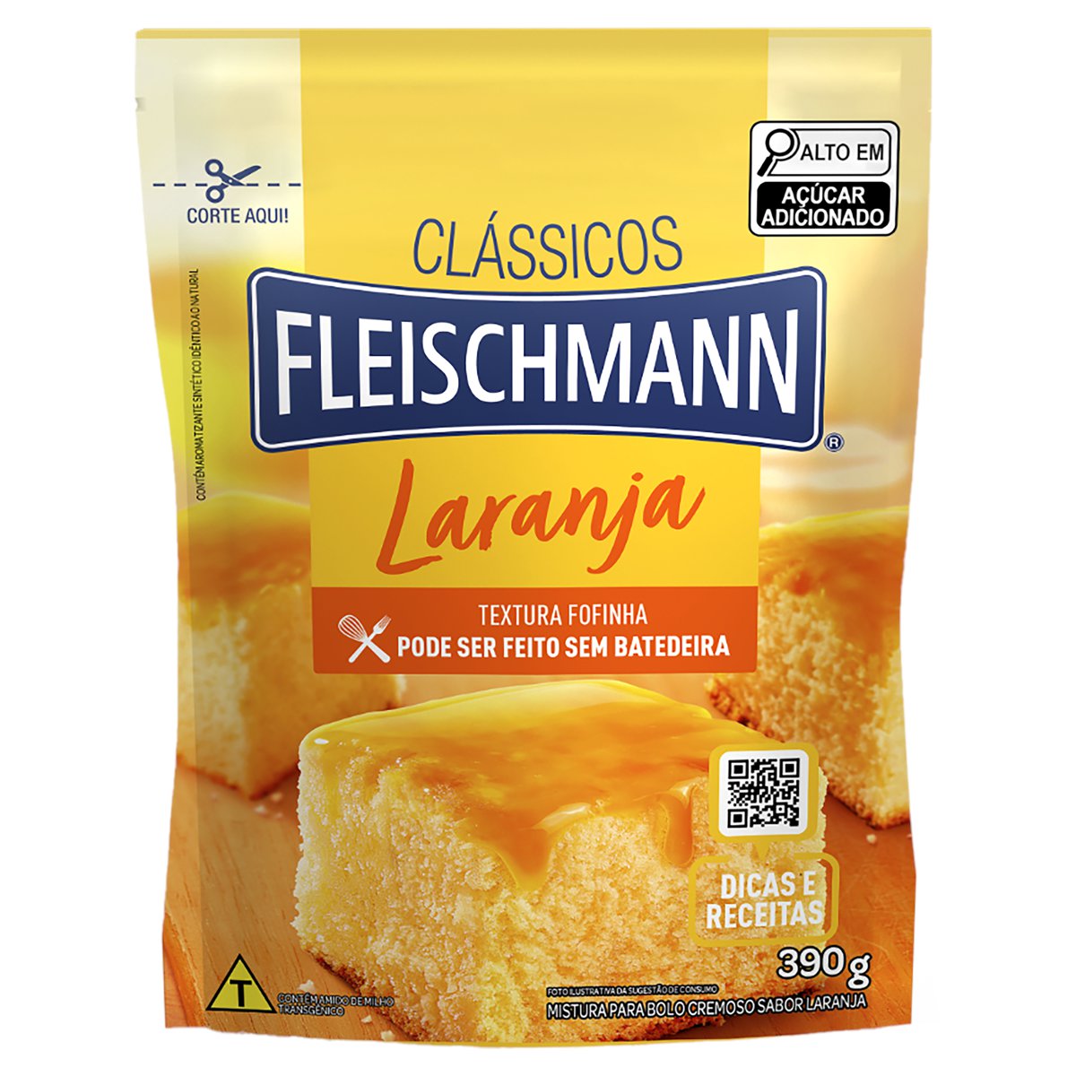 MIST BOLO LARANJA CREMOSO 390G FLM