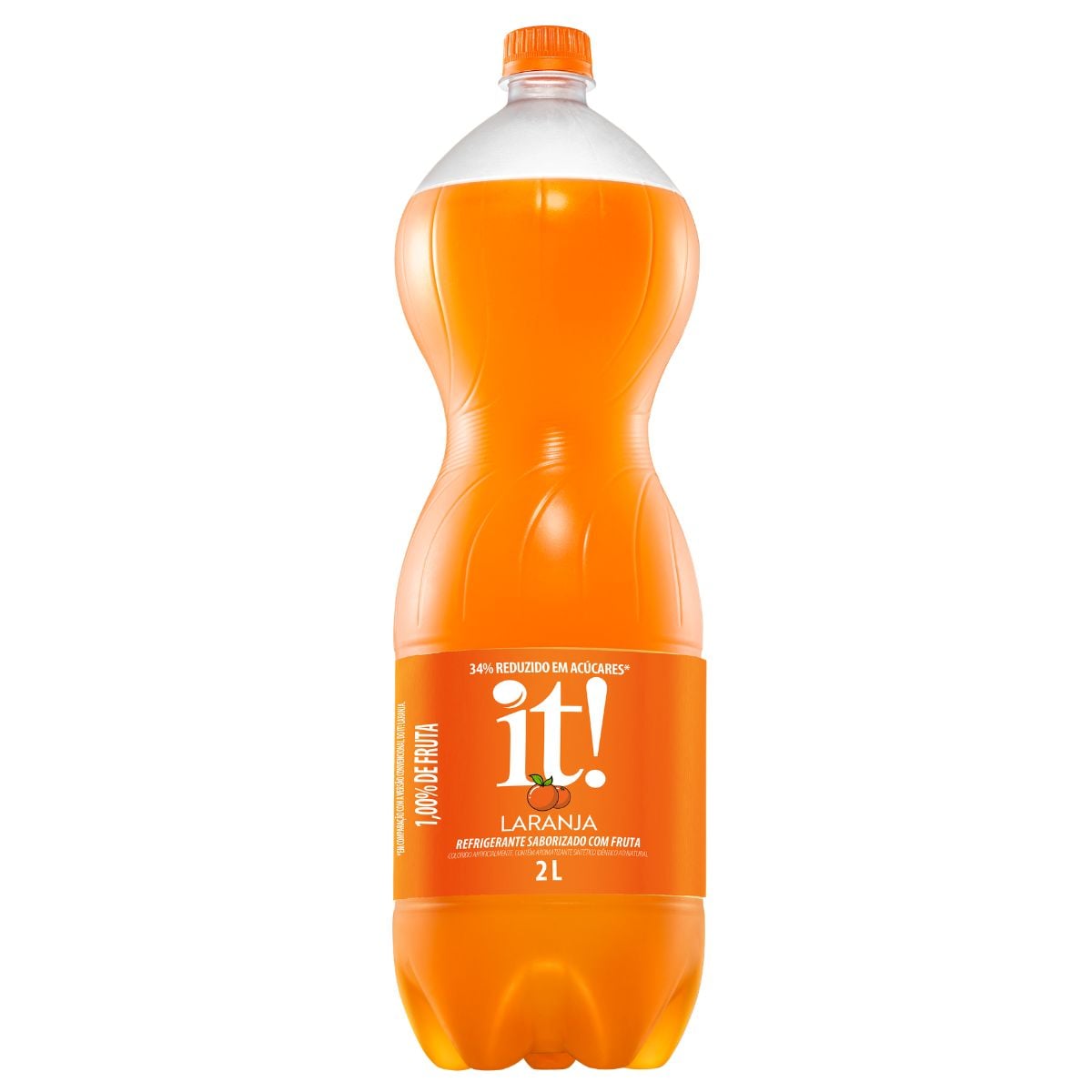 REFRIG IT LARANJA PET 2L