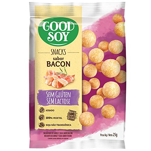 SNACKS SOJA GOODSOY BACON 25G