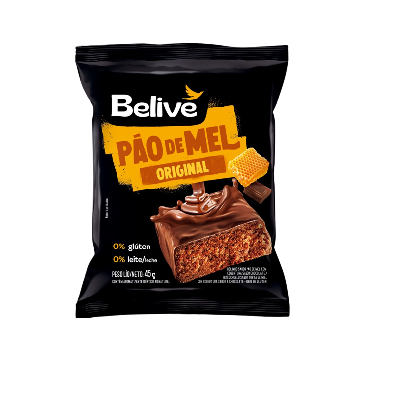 PAO DE MEL BELIVE 45G